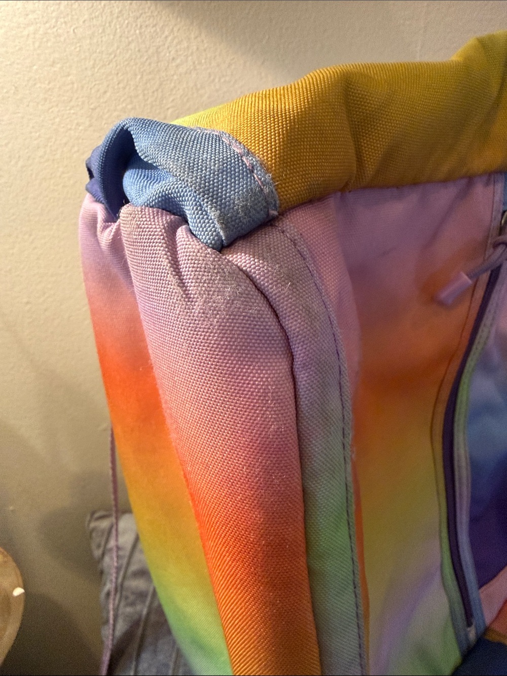 STATE Ombre Rainbow Backpack - Purple, Blue, Green, Yellow, Orange - Picture 3 of 13